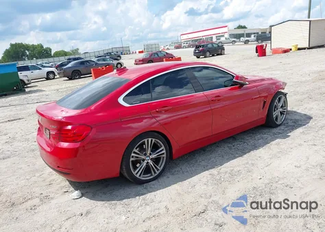 2017 BMW 430I Gran Coupe из США, поврежденный, VIN WBA4F7C34HG788957